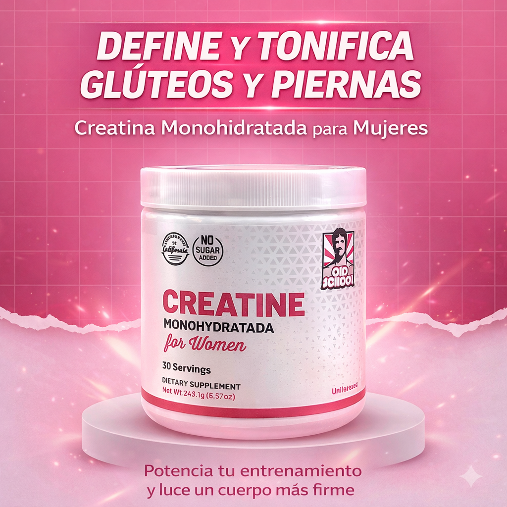 Old School Labs Creatina Mujeres | Rendimiento total ⚡